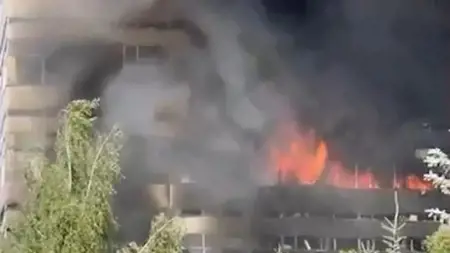 مصرع 8 أشخاص جراء حريق مروع في روسيا