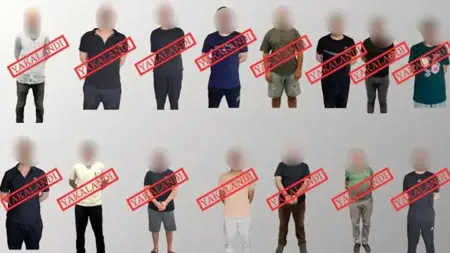 تسليم 15 مطلوباً إلى تركيا بينهم 14 بالنشرة الحمراء.. من دول أوروبية وقبرص الشمالية