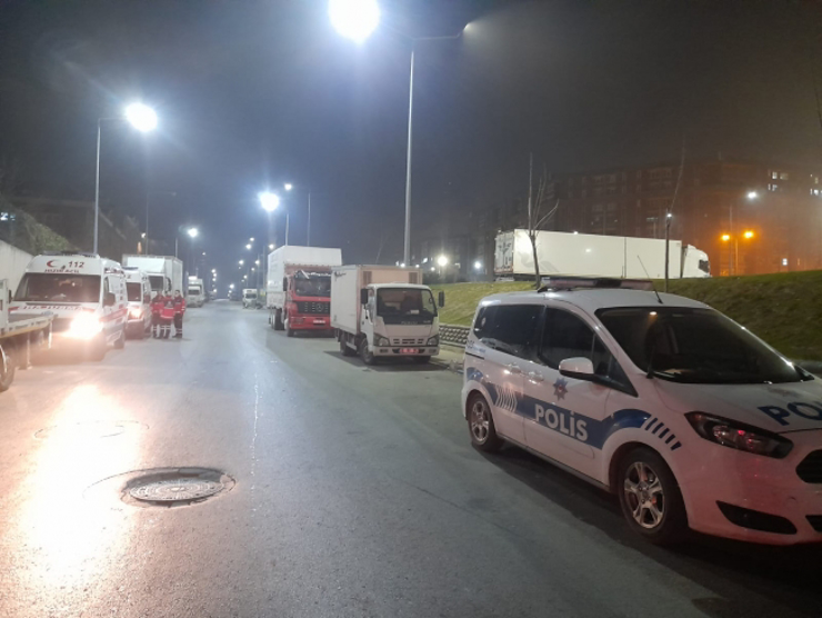 حريق مصنع في اسطنبول