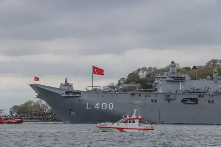 سفينة تي سي جي أناضول تغادر الميناء لعبور البوسفور اليوم سفينة تي سي جي أناضول تغادر الميناء لعبور البوسفور اليوم