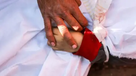 استشهاد أكثر من 16 ألف و 500 طفلا في غزة استشهاد أكثر من 16 ألف و 500 طفلا في غزة