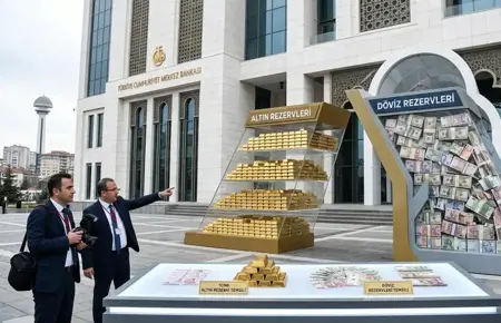احتياطي المركزي التركي يتجاوز 160 مليار دولار