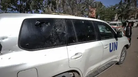 الاتحاد الأوروبي يدين الهجوم على مركبة الأمم المتحدة في غزة ومقتل أحد موظفيها الاتحاد الأوروبي يدين الهجوم على مركبة الأمم المتحدة في غزة ومقتل أحد موظفيها