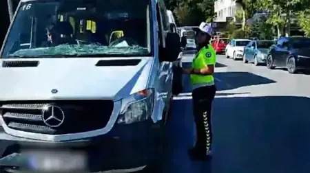 فحص الحافلات المدرسية في قيصري فحص الحافلات المدرسية في قيصري