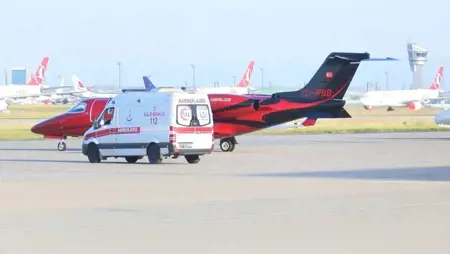 تركيا تخصص طائرة إسعاف لنقل أحد مواطنيها من السعودية تركيا تخصص طائرة إسعاف لنقل أحد مواطنيها من السعودية