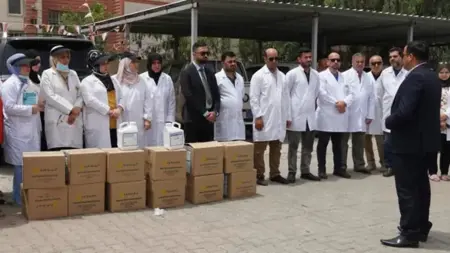 ارتفاع عمليات التفتيش على فيروس "الحمى النزفية" في العراق ارتفاع عمليات التفتيش على فيروس "الحمى النزفية" في العراق