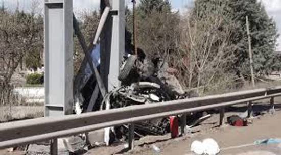 كارثة طريق في أنقرة