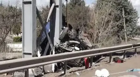 كارثة طريق في أنقرة