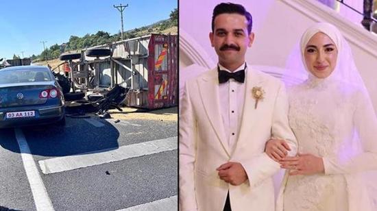 إصابة قائم مقام سلطان طاغي وزوجته المدّعية العامّة بحادث سيرٍ في قونيا بعد يومٍ واحد من تسلّمه مهامّه