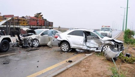 حادث سير مروع يودي بحياة 7 أشخاص من عائلة واحدة في السعودية