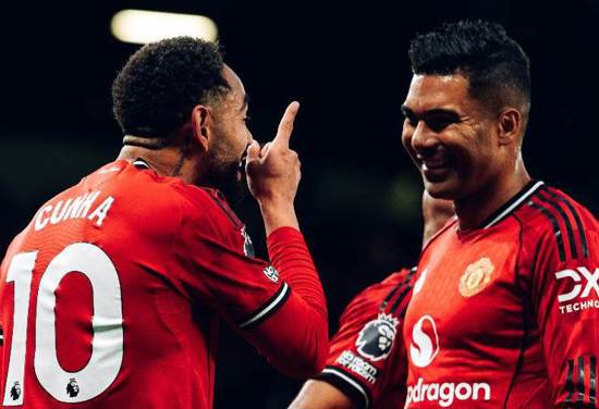 انتهاء مباراة مشتعلة بين مانشستر يونايتد وبورنموث