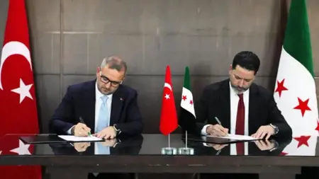 توقيع اتفاقية حساب وديعة بالليرة التركية بين المركزيّين التركي والسوري