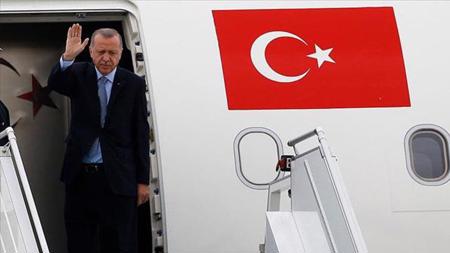 الرئيس أردوغان يصل السعودية