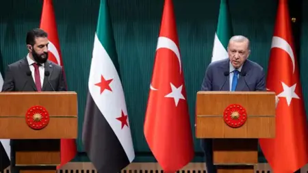 عاجل|أردوغان: مستعدون لتقديم الدعم اللازم لسوريا في مكافحة الإرهاب عاجل|أردوغان: مستعدون لتقديم الدعم اللازم لسوريا في مكافحة الإرهاب