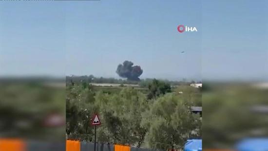 عاجل: تحطّم مقاتلة F-16 تركية خلال طلعة تدريبية في يالوفا ونجاة الطيّار