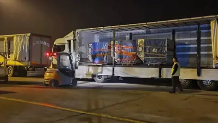 وصول أصوات الانتخابات إلى تركيا وسط تدابير أمنية مشددة وصول أصوات الانتخابات إلى تركيا وسط تدابير أمنية مشددة