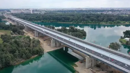 افتتاح رابع أكبر جسر في تركيا