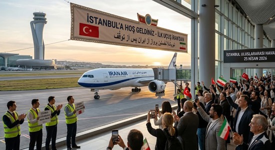 رسمياً.. عودة الطيران الإيراني للعالم عبر بوابة إسطنبول