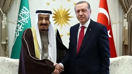 بمناسبة ذكرى عيد النصر.. الملك سلمان وولي عهده يهنئان الرئيس أردوغان  بمناسبة ذكرى عيد النصر.. الملك سلمان وولي عهده يهنئان الرئيس أردوغان