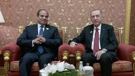 أردوغان يجري اتصالا هاتفيا مع السيسي