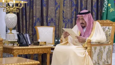 الملك سلمان يبعث برقية تعزية إلى الرئيس أردوغان في ضحايا زلزالي تركيا المدمرين الملك سلمان يبعث برقية تعزية إلى الرئيس أردوغان في ضحايا زلزالي تركيا المدمرين