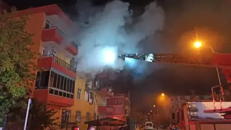 انفجار يهز مبنى في ولاية قونية التركية  انفجار يهز مبنى في ولاية قونية التركية