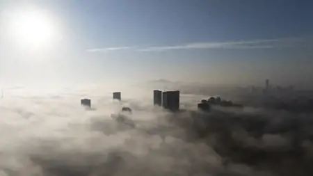 الضباب يؤثر على إسطنبول الضباب يؤثر على إسطنبول