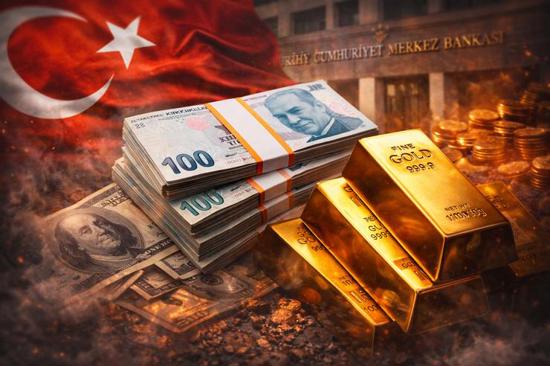 احتياطي البنك المركزي التركي يتراجع إلى 197.5 مليار دولار