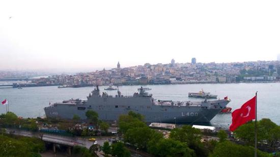 بشرى سارة لزوار سفينة "تي سي جي أناضول" التركية 