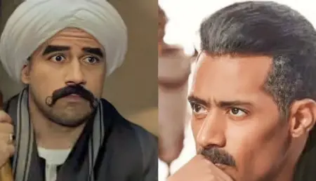 محمد صلاح يتابع مسلسلي جعفر العمدة والكبير أوي 7 محمد صلاح يتابع مسلسلي جعفر العمدة والكبير أوي 7