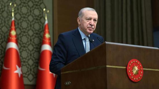 أردوغان يرسل رسالة تهنئة للبابا ليون الرابع عشر
