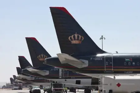 الخطوط الملكية الأردنية تلغي ثلاث رحلات بين عمان، إسطنبول ودبي: اضطرابات تؤثر على المسافرين الخطوط الملكية الأردنية تلغي ثلاث رحلات بين عمان، إسطنبول ودبي: اضطرابات تؤثر على المسافرين