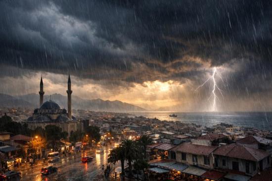 تحذير عاجل من أمطار غزيرة في 14 ولاية تركية