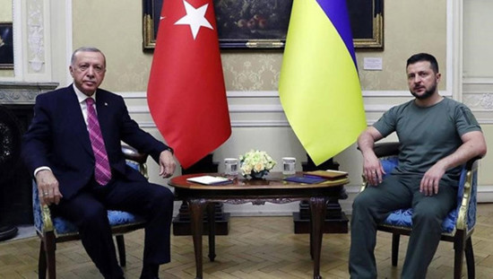 زيلينسكي يشكر أردوغان على تهنئته بمناسبة عيد استقلال أوكرانيا