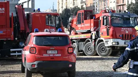 إصابات بالاختناق إثر حريق اندلع في فندق بإيطاليا إصابات بالاختناق إثر حريق اندلع في فندق بإيطاليا