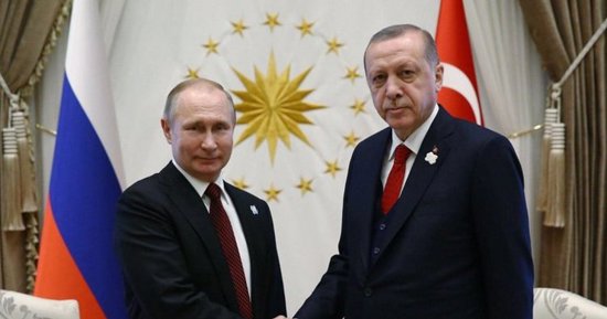 أردوغان وبوتين يبحثان سير المفاوضات الروسية الأوكرانية وإمكانية تنظيم لقاء مع زيلينسكي