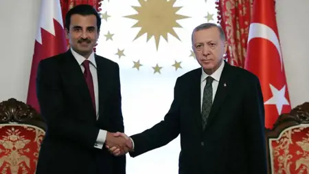 الرئيس أردوغان يجتمع مع أمير قطر في أنقرة الرئيس أردوغان يجتمع مع أمير قطر في أنقرة