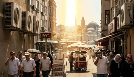 حرارة الصيف تتجاوز المعدلات في تركيا