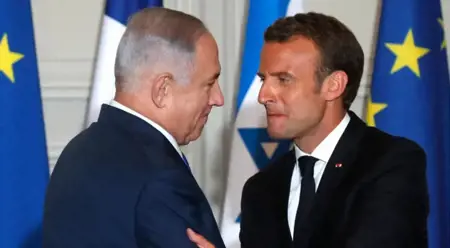 ماكرون يدعو نتنياهو لوقف اطلاق النار الدائم ماكرون يدعو نتنياهو لوقف اطلاق النار الدائم