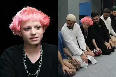 عابد للشيطان يدخل الإسلام في تركيا