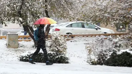 الأرصاد الجوية تحذر من تساقط ثلوج كثيفة على ثلاث ولايات تركية   الأرصاد الجوية تحذر من تساقط ثلوج كثيفة على ثلاث ولايات تركية
