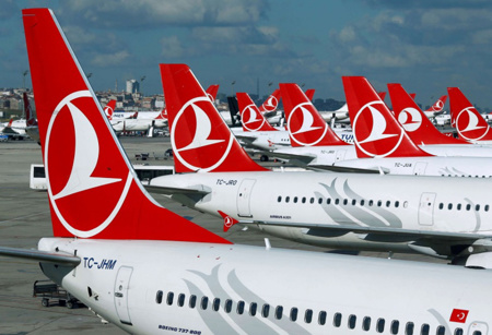 الخطوط الجوية التركية تلغي 4 رحلات متجهة إلى بروكسل