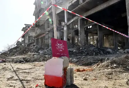 الأمم المتحدة تحذّر من مخلفات الحرب في سوريا