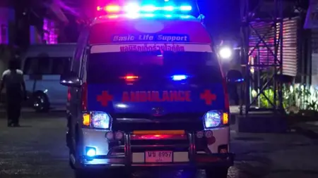 مصرع 11 شخصاً في انفجار  وقع بعد حادث مروري في تايلاند مصرع 11 شخصاً في انفجار  وقع بعد حادث مروري في تايلاند