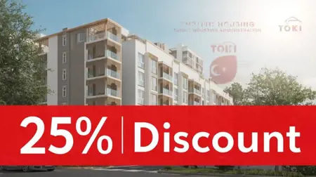 حملة خصم 25% من TOKİ: فرصة ذهبية لسداد الديون العقارية في تركي حملة خصم 25% من TOKİ: فرصة ذهبية لسداد الديون العقارية في تركي