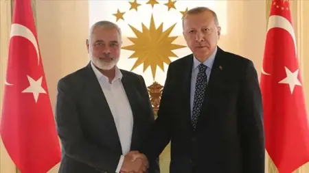 ماذا حدث خلال لقاء أردوغان بهنية اليوم في اسطنبول؟ ماذا حدث خلال لقاء أردوغان بهنية اليوم في اسطنبول؟