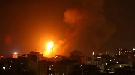 استشهاد 12 فلسطينياً بينهم 3 من قيادات "الجهاد الإسلامي" في غارات إسرائيلية على قطاع غزة استشهاد 12 فلسطينياً بينهم 3 من قيادات "الجهاد الإسلامي" في غارات إسرائيلية على قطاع غزة