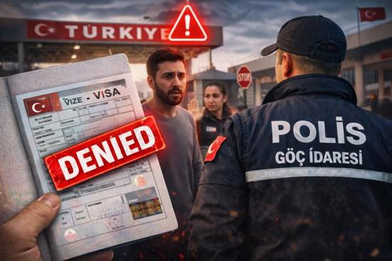 الحالات التي تمنع دخول الأجانب إلى تركيا حتى مع وجود تأشيرة