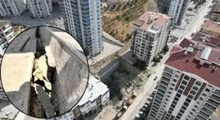 في أنقرة: مخاطر التربة تجبر إخلاء مبنى مكون من 17 طابقًا في أنقرة: مخاطر التربة تجبر إخلاء مبنى مكون من 17 طابقًا