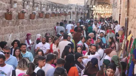 تدفق السياح إلى "مديات" بولاية ماردين خلال عطلة عيد الأضحى